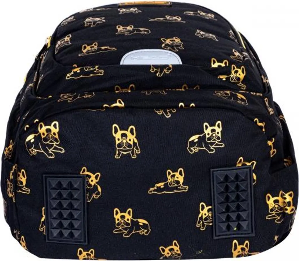 Sac d'école multi-compartiments Astra Golden Frenchie pour enfant