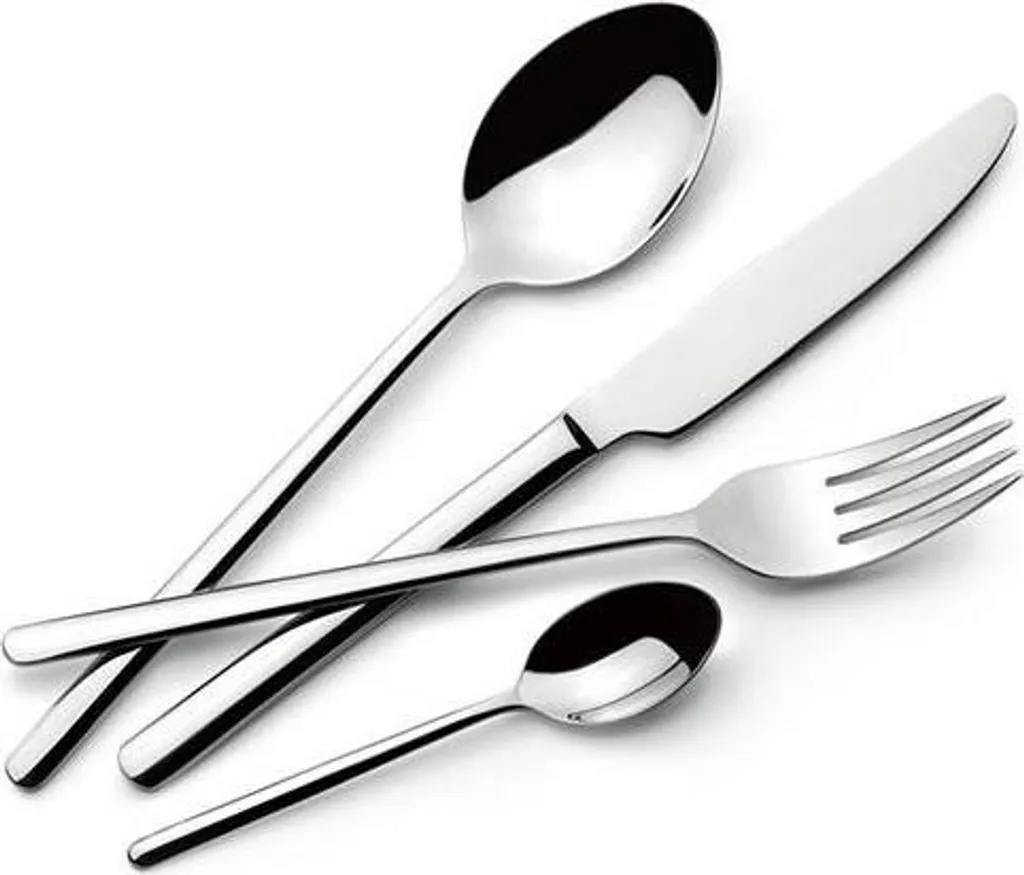 Ménagère Lagostina 8900530614 Set de Couverts 24 Pièces Finition Miroir