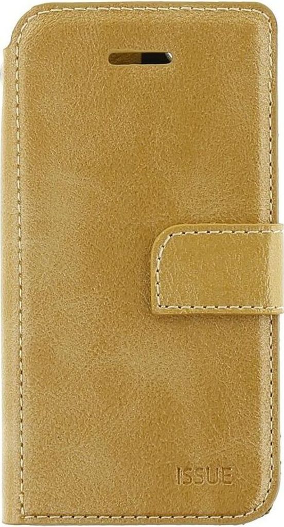Molan Cano BOOK Hülle für Samsung Galaxy A72 - Golden | & Magnetverschluss KP11553