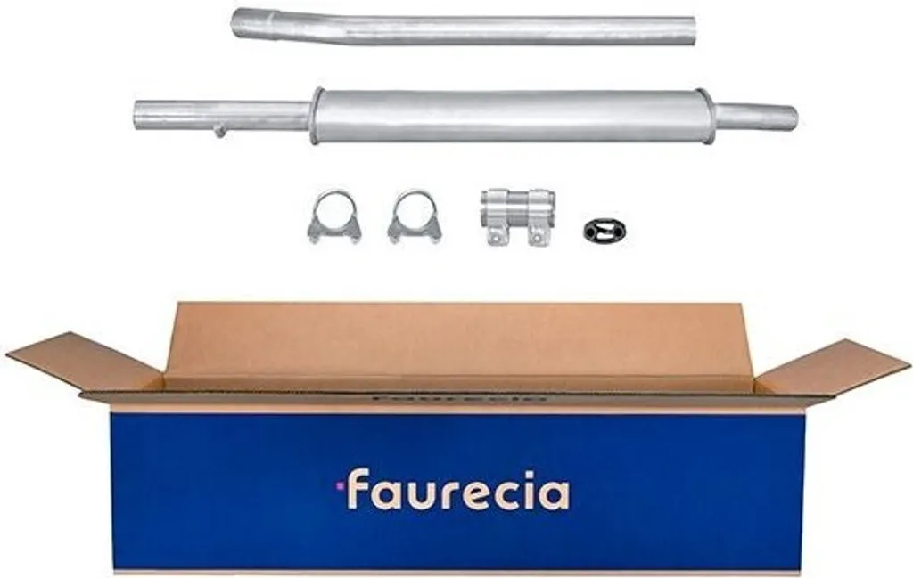 Silencieux central robuste pour Duster avec référence OE 200107658R HELLA