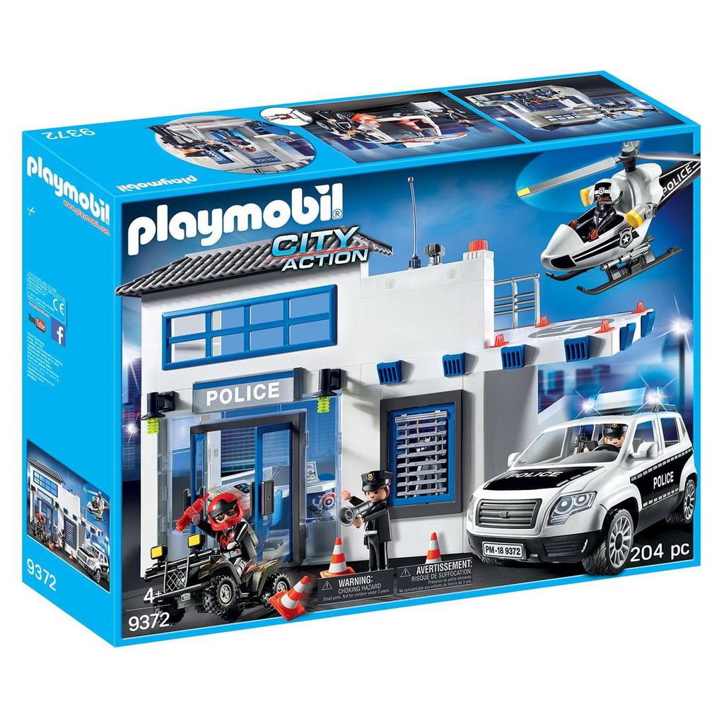 PLAYMOBIL 9372 Polizeistation Immagine del prodotto 