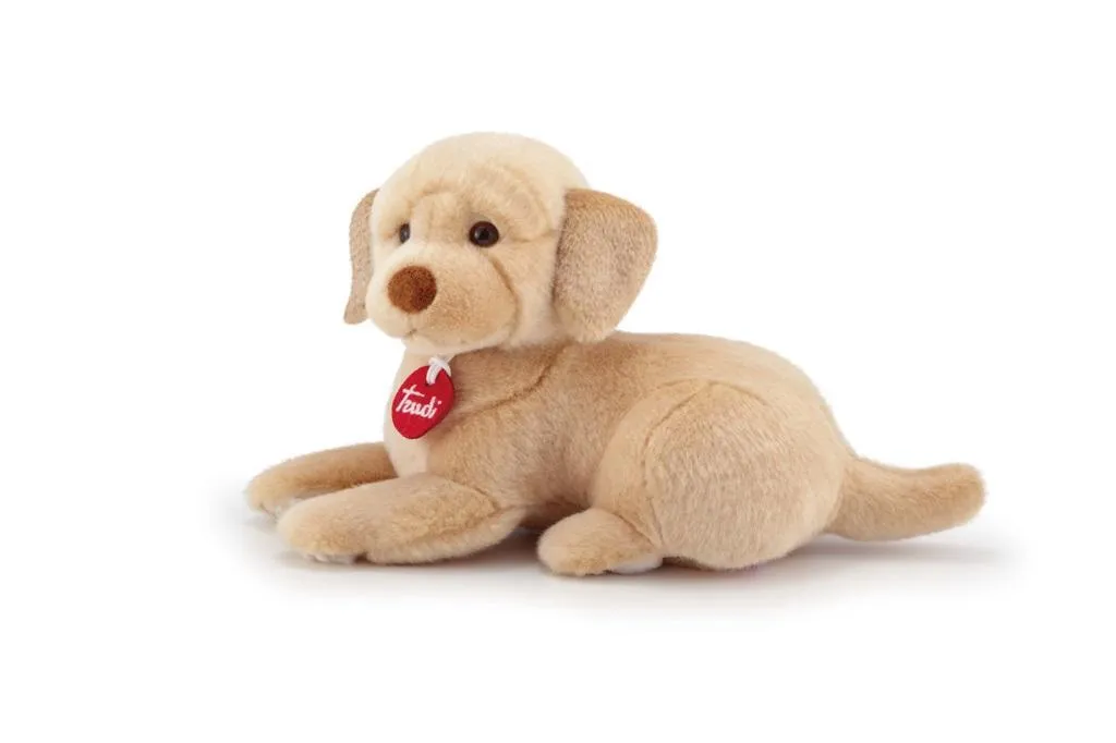 Doudou Chien Labrador Liam Trudi - Peluche souple pour enfant 24cm