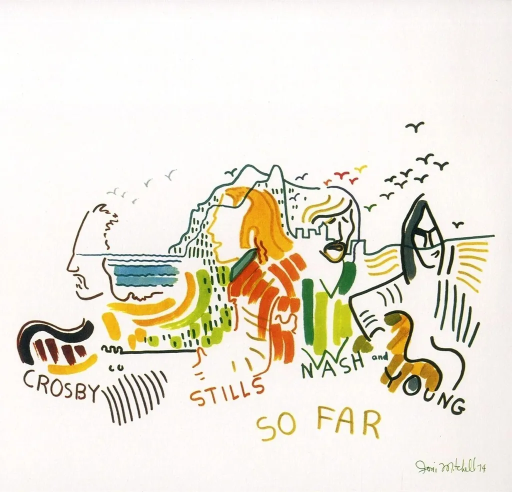 Vinyle So Far CSNY Harmonies Vocales Exceptionnelles Edition Classic