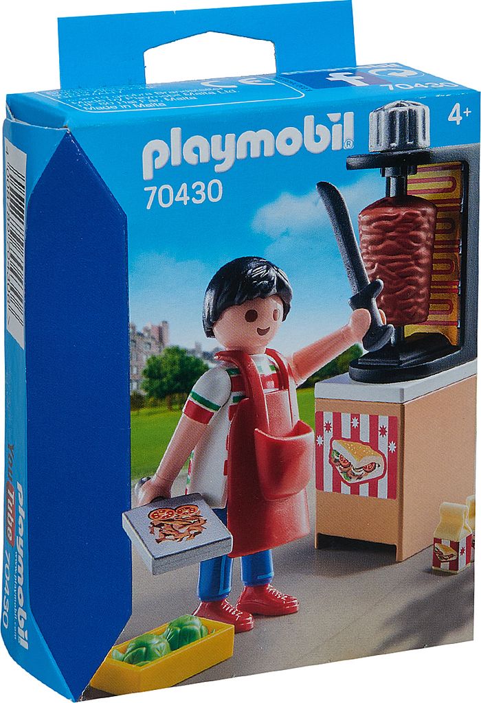 Taglia unica|PLAYMOBIL® Stand per kebab con accessori 70430 Immagine del prodotto 