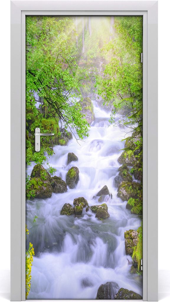 Tulup Türaufkleber 85x205 cm Dekorative Aufkleber Selbstklebend Wasserdichte Tapete Abnehmbar Schlafzimmer Wohnzimmer Wohnkultur - Wink