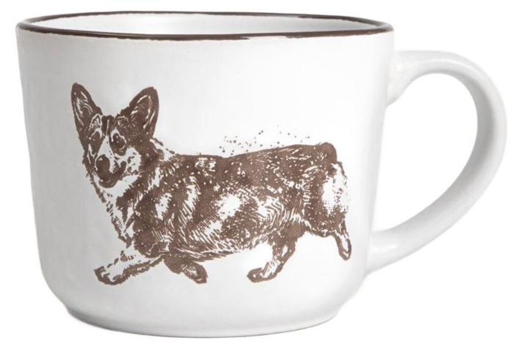 HOMLA Kubek BONTI z corgi 0,4 l Zdjęcie produktu 