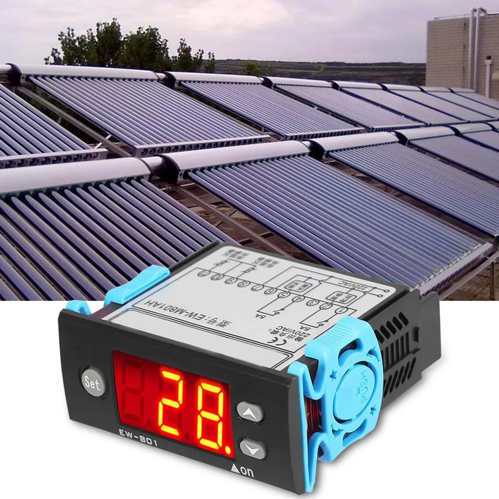 Thermostat solaire numérique double sortie : optimisez votre eau chaude - 3