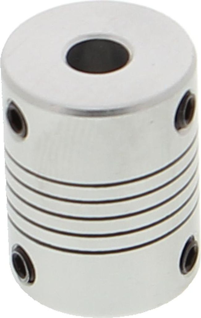 Wellenkupplung - 5 * X mm : 5 * 6 mm Größe: 5 * 6 mm