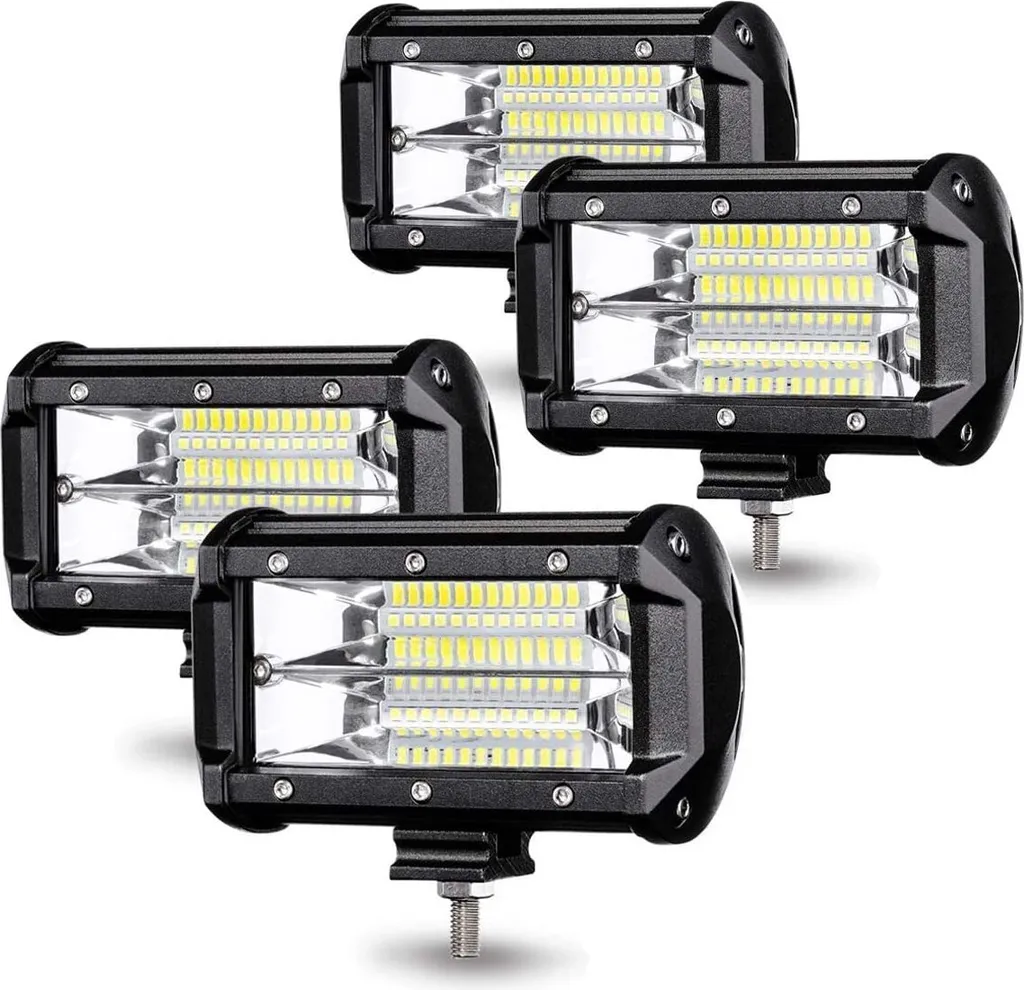 Projecteur LED Offroad 5400LM Étanche IP67 avec Faisceau Longue Portée