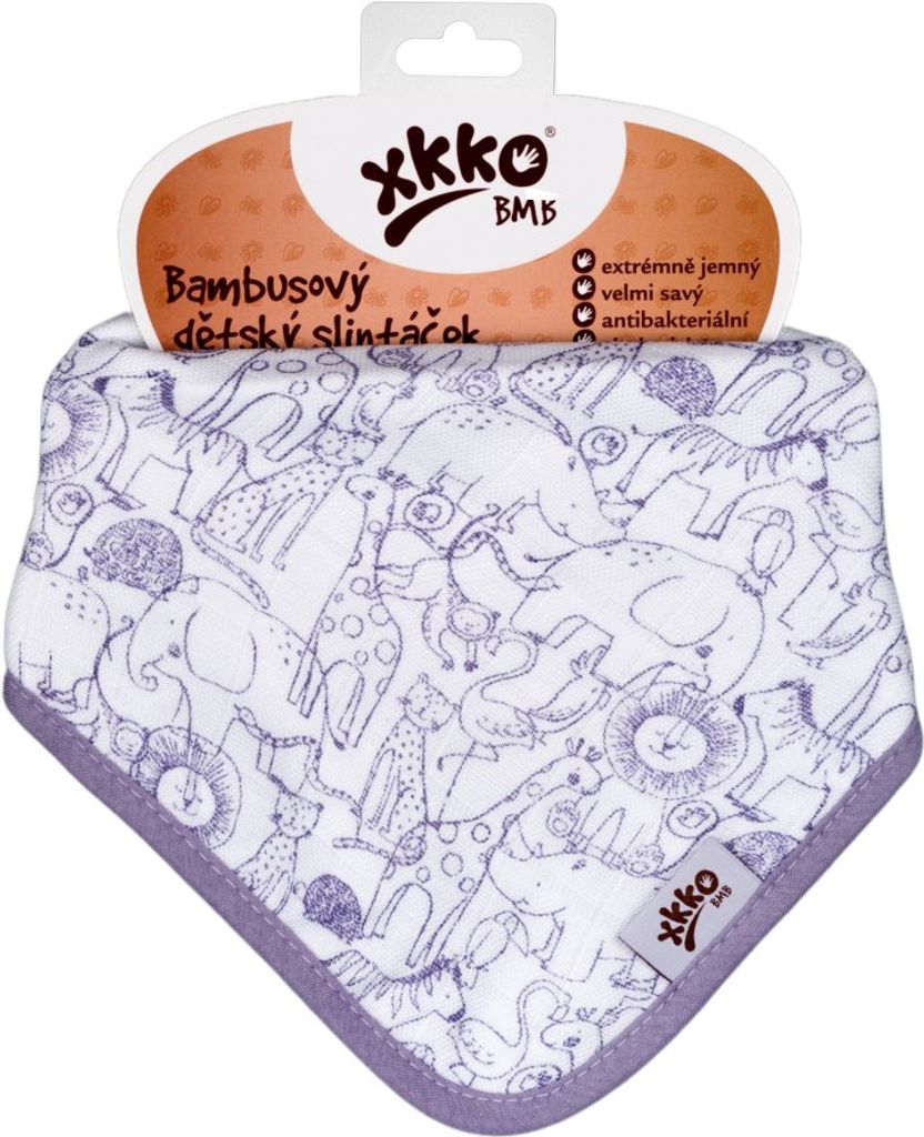 XKKO BMB Safari - Drool/Scarf - W/Lavanda Aura Immagine del prodotto 