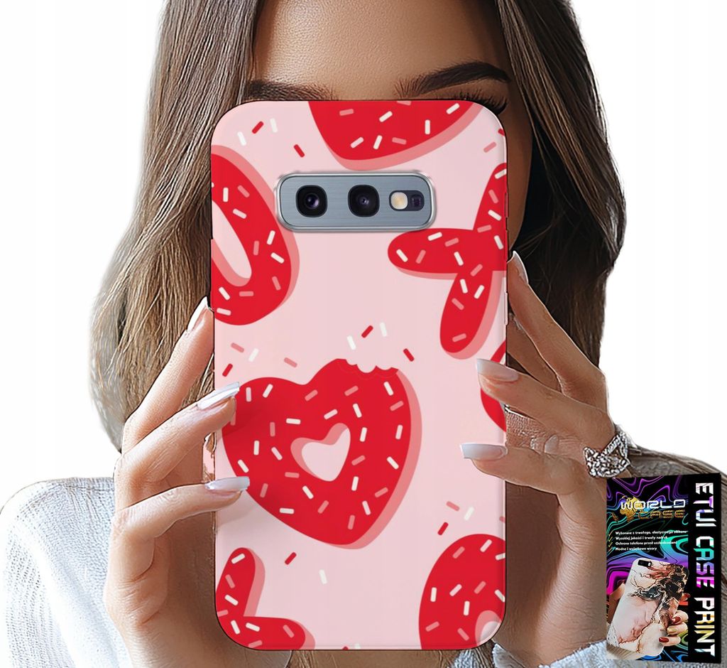 Hülle Für Samsung Galaxy S10E - Feminine, Trendige Designs Xoxo Herz + Folie