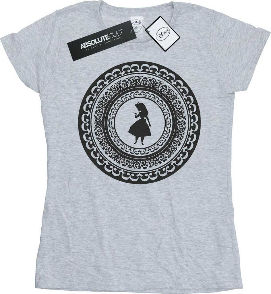 Disney - "Alice in Wonderland" T-Shirt für Damen BI6779 (L) (Grau)