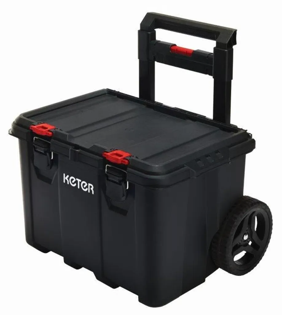 Servante d'Atelier Mobile Stack N Roll Keter avec Grandes Roues 55cm