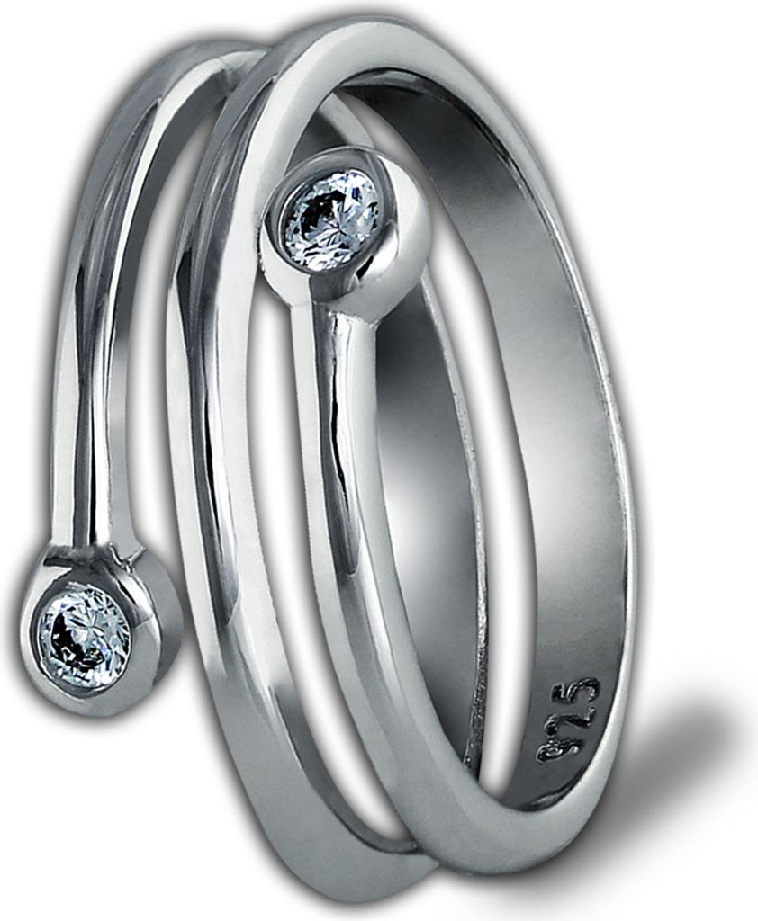 SilberDream Ring Damen Gr. 54 Dream 925er Silber Zirkonia weiß Schmuck D2SDR406W54