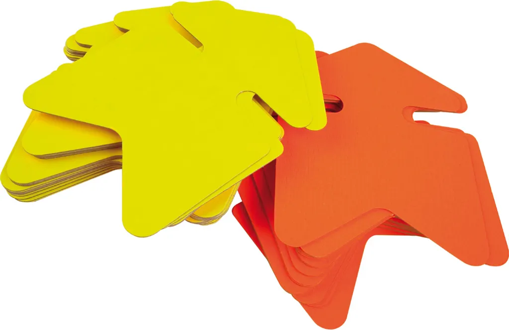 96 Segno in Carta al Neon Starburst per Vendita Targhette per Nome per Classe Cartellone Star Burst Etichette a Stella per Alimenti per Festa Segni Fluorescenti Vuoti in Colori Assortiti