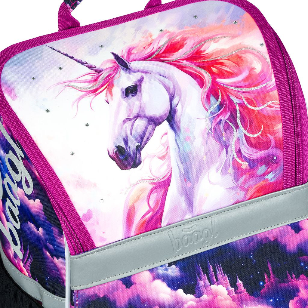 BAAGL Zippy Königliches Einhorn Schulranzen-Set 3tlg: Produktbild 7