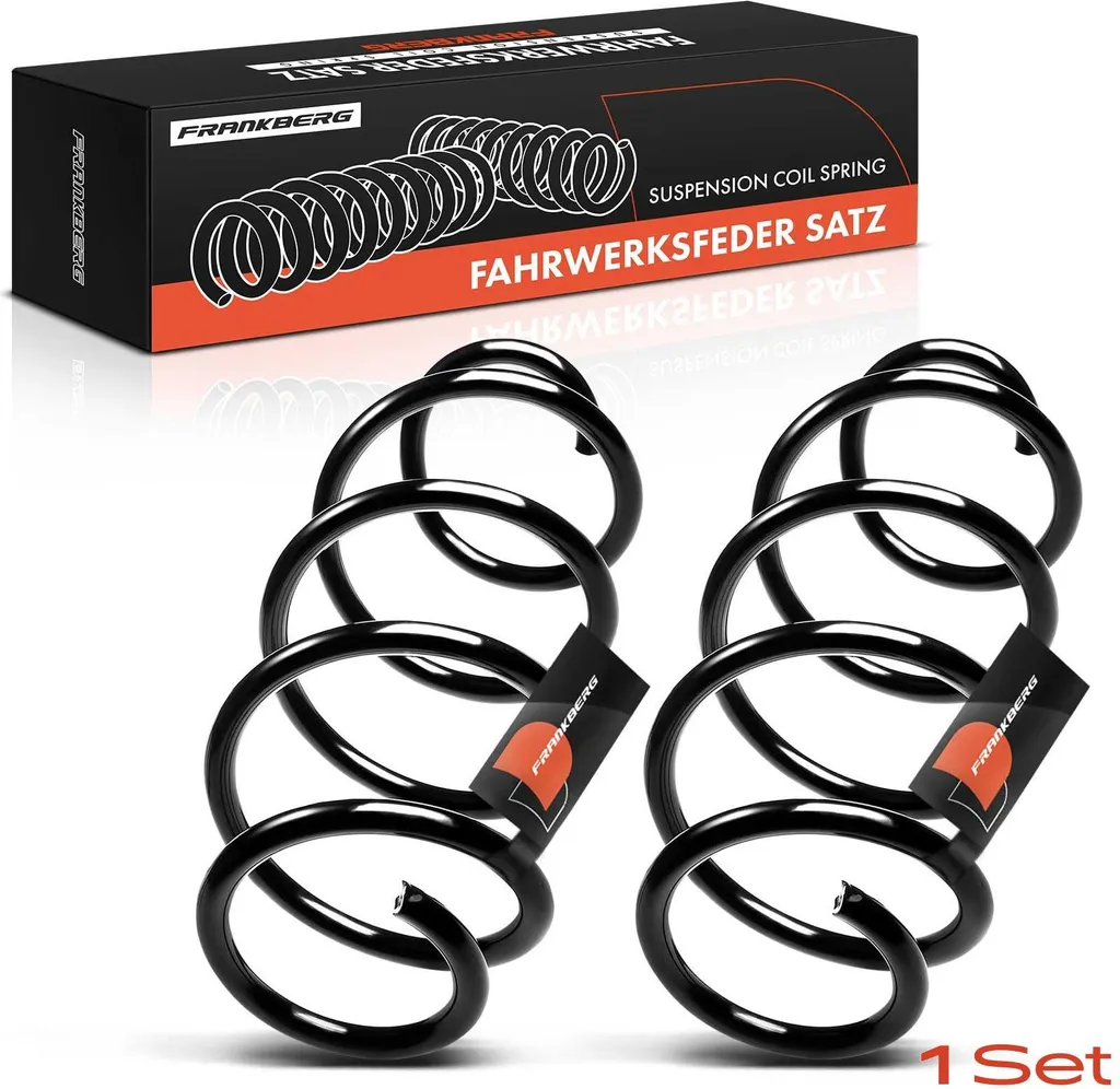 Paire de Ressorts Hélicoïdaux Avant pour VW Touran et Caddy 2006-2021