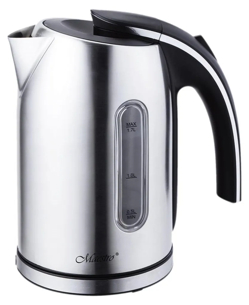 Bouilloire Maestro MR059 1,7 L avec Filtre Anticalcaire et Chauffe Rapide