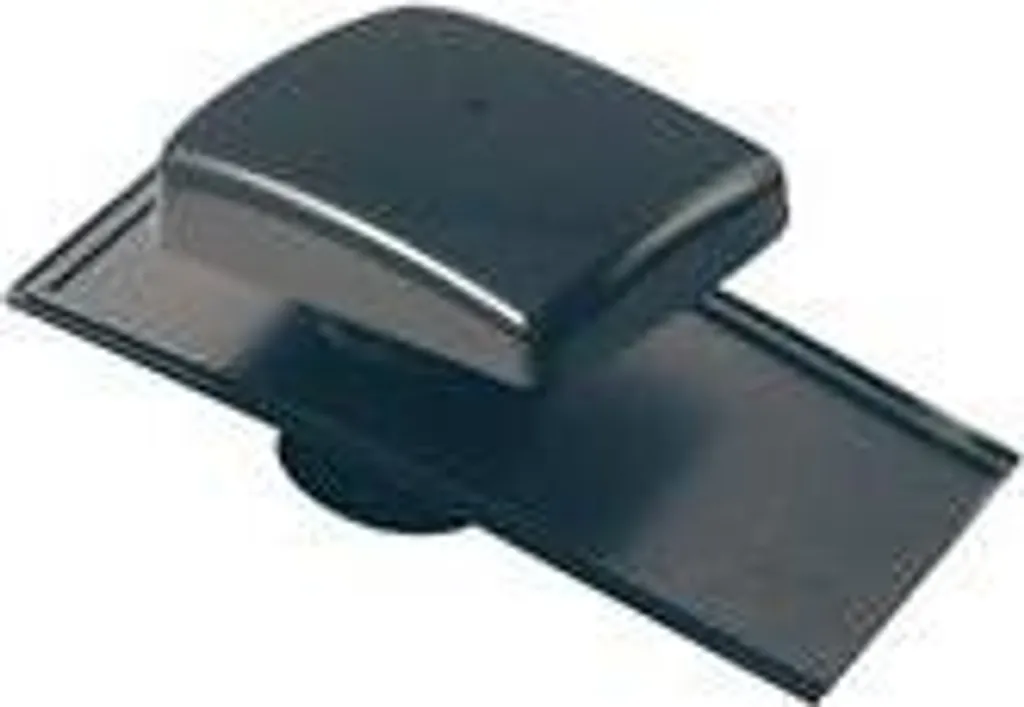 Sortie de toit Ubiflu 2 UBBINK coloris ardoise pour VMC et hotte 150mm