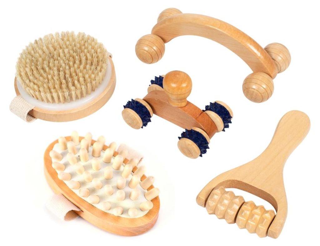 Kit de jouets de massage en bois Stimove - stimulation Image du produit 