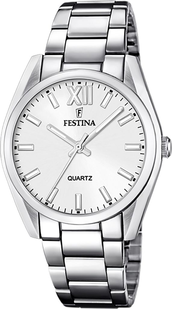 Festina Edelstahl Damen Uhr Armbanduhr silber Casual D2UF20622/1