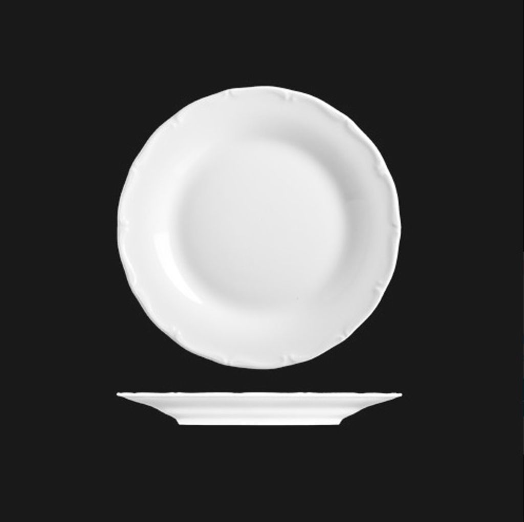 Assiette à dessert 17 cm, porcelaine blanche, Vérone, G. Image du produit 