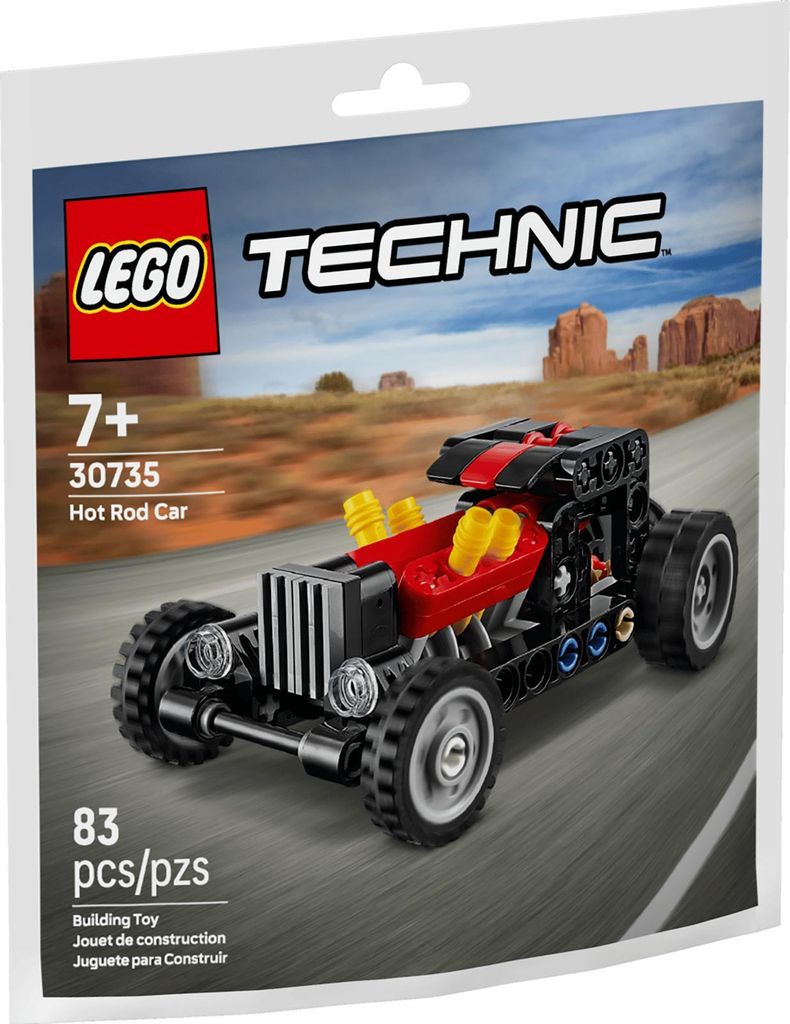 LEGO Technic Hot Rod Auto, Bausatz, 7 Jahr(e), Kunststoff, Produktbild 