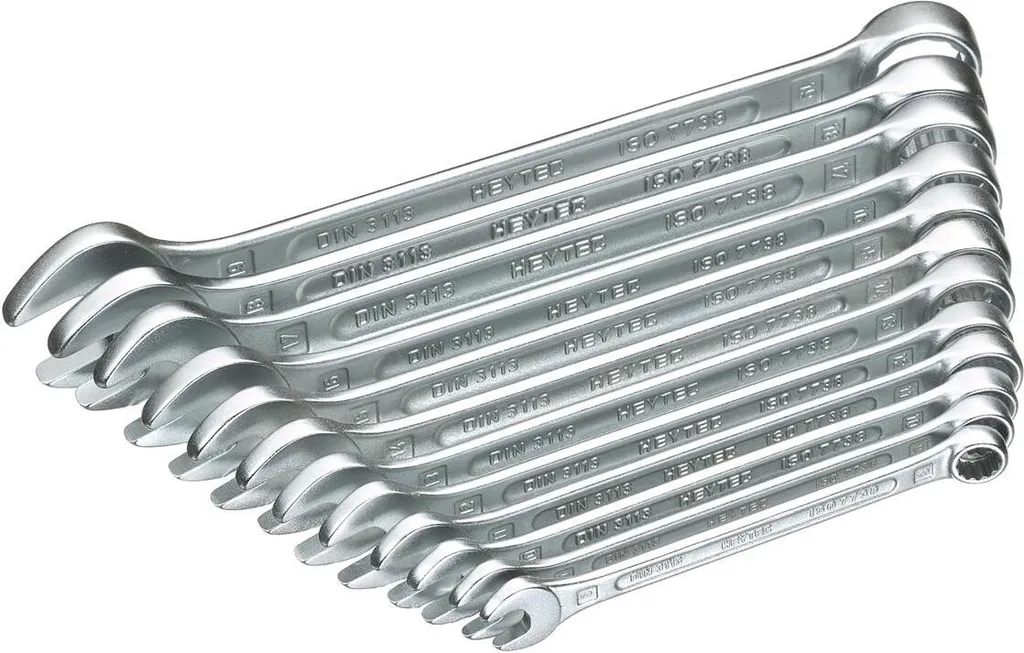 Jeu de clés mixtes 17 pièces 50810-17-M en acier chrome vanadium