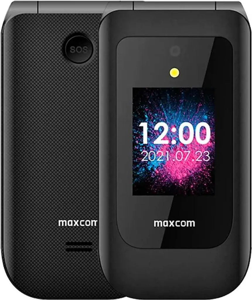 Maxcom MM 827L 4G : Téléphone Portable Senior à Clapet avec Socle