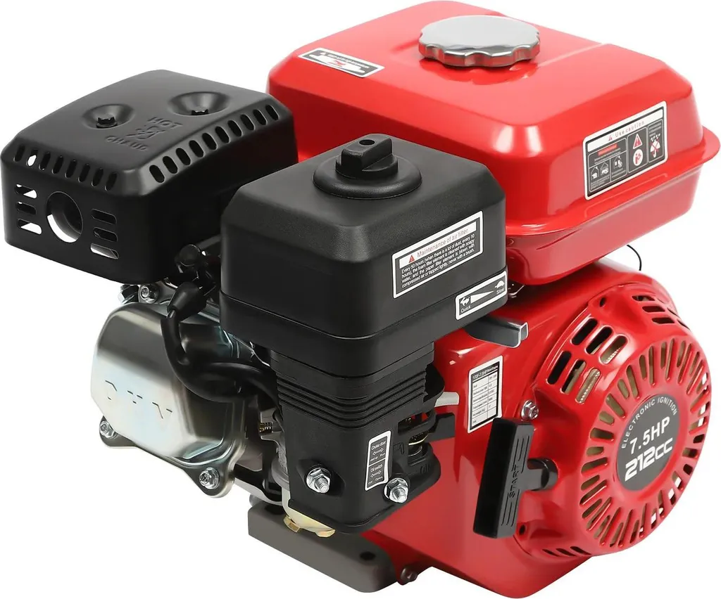 Moteur 4 temps 212 cm³ puissant 4000W avec refroidissement par air actif