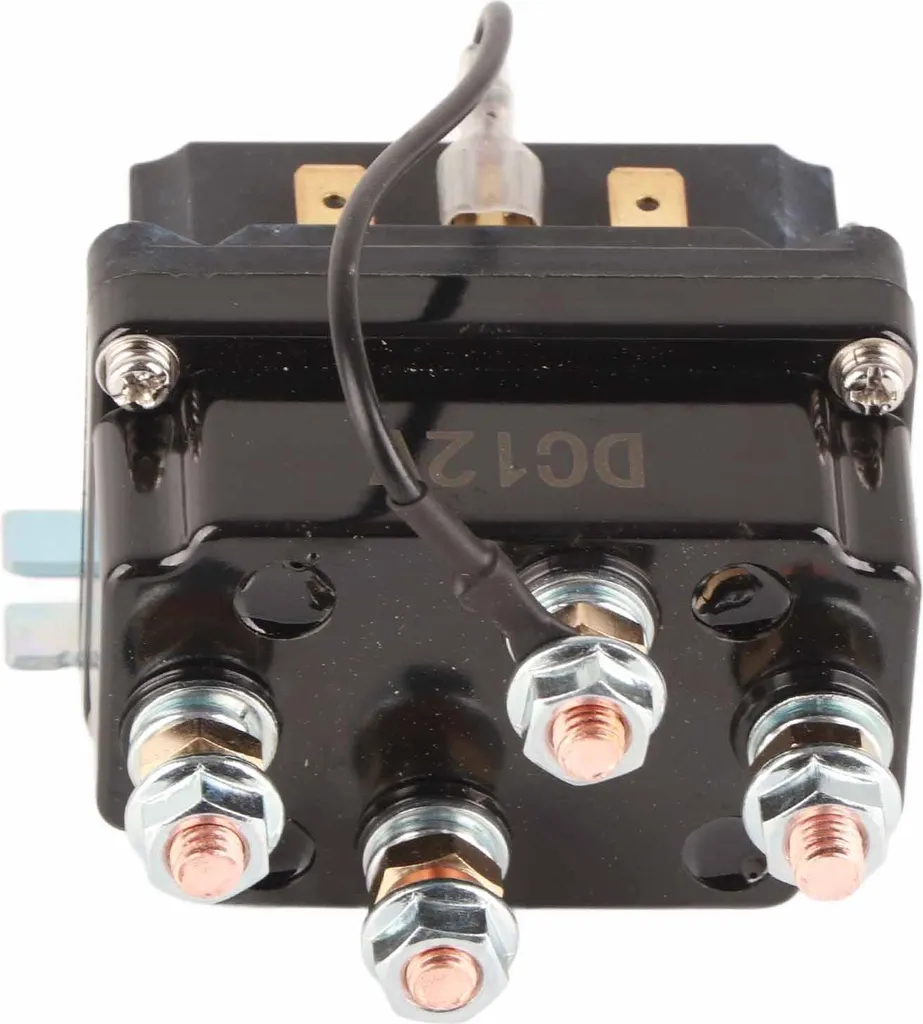 Relais de Commande Treuil 12V pour Dépannage UTV et SUV Hors-Piste