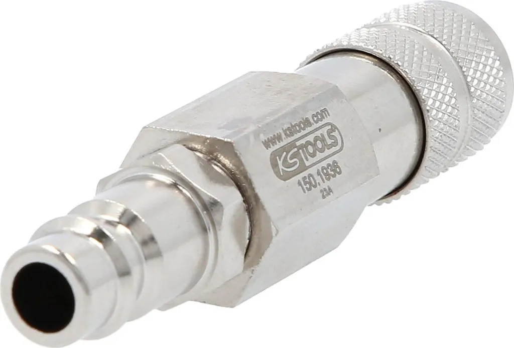 Adattatore KS TOOLS 150.1936 - Riduzione 7,2 su 4,4 mm Inox
