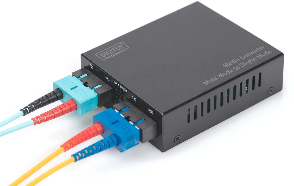 Convertisseur de média DN-82024 Fast Ethernet Port SC Multi vers Mono - 6