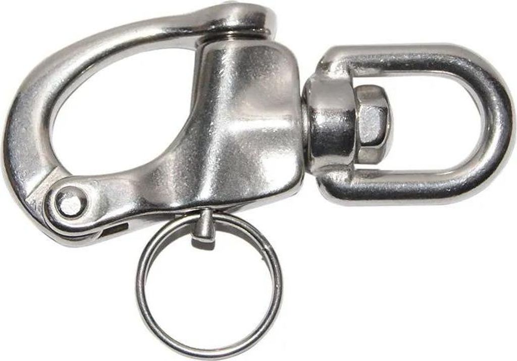 Oem Marine Edelstahl Spinnaker-karabiner Silber 124 mm Silber 124 mm