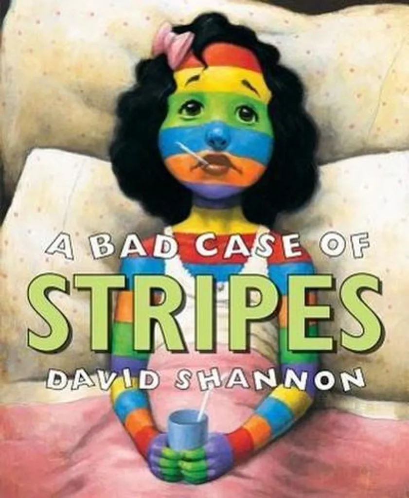Livre A Bad Case of Stripes par David Shannon en anglais Broché
