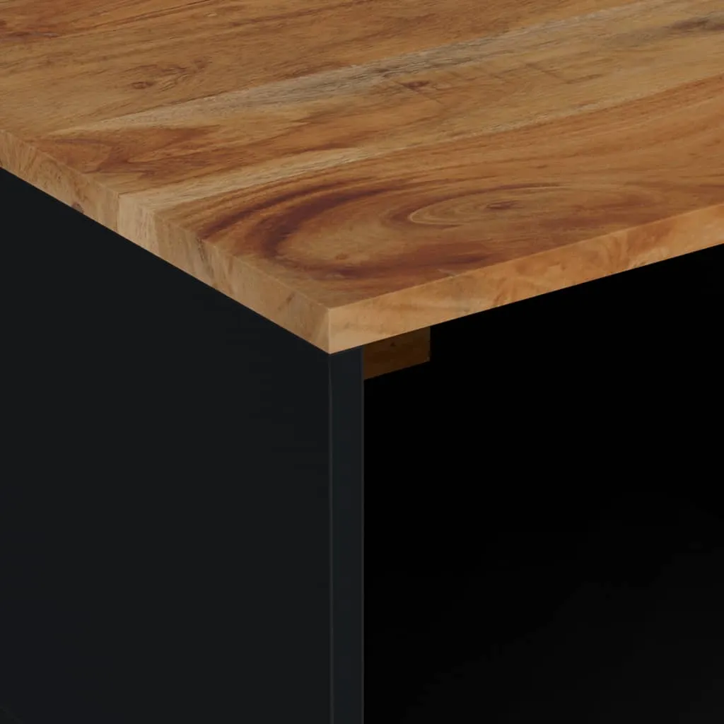 Table Basse Compacte 80x50 cm Idéale pour Salon et Petit Espace - 9