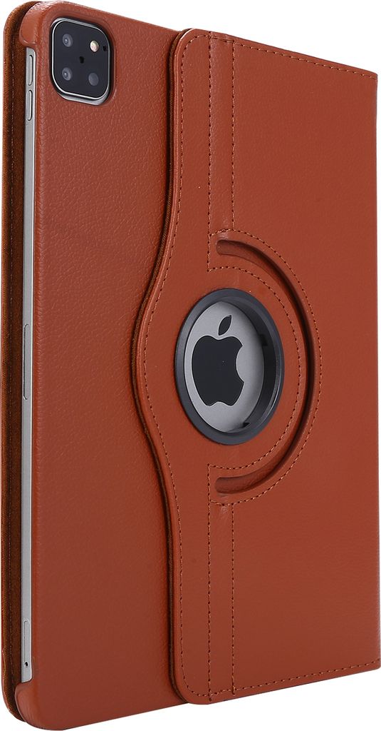 Hülle für Apple iPad Pro 2020/2021 11 Zoll, Air 4 10.9 2020/2022 Schutzhülle Smart Cover 360° Drehbar Braun