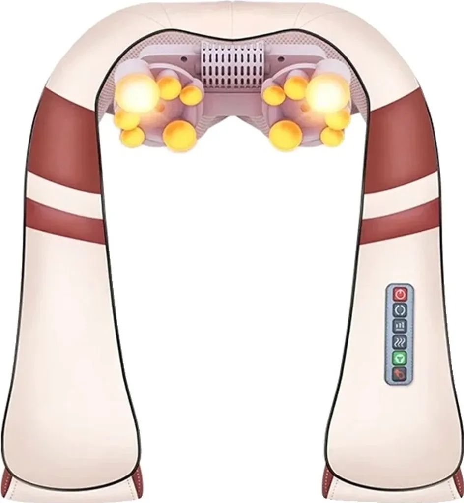 Massaggiatore Elettrico Shiatsu Avorio - Idea Regalo Benessere