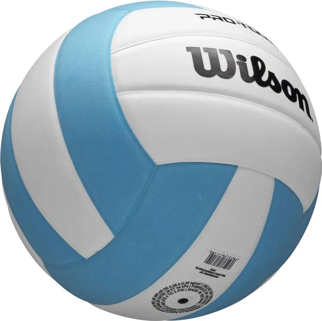 Ballon de volley pour match et entraînement Wilson Pro Tour Bleu OS