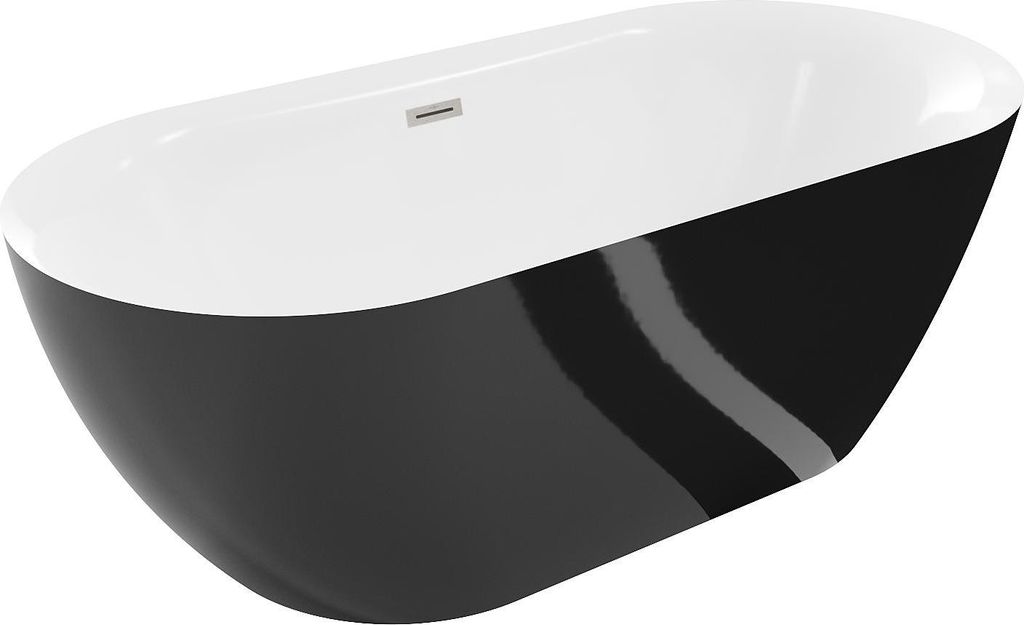 Mexen Roxy freistehende Badewanne 170 x 80 cm, Produktbild 