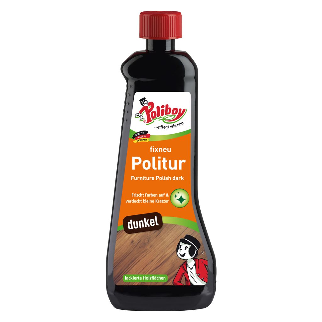 Poliboy Fixneu Möbel Politur Dunkel - Inhalt 500ml, Produktbild 