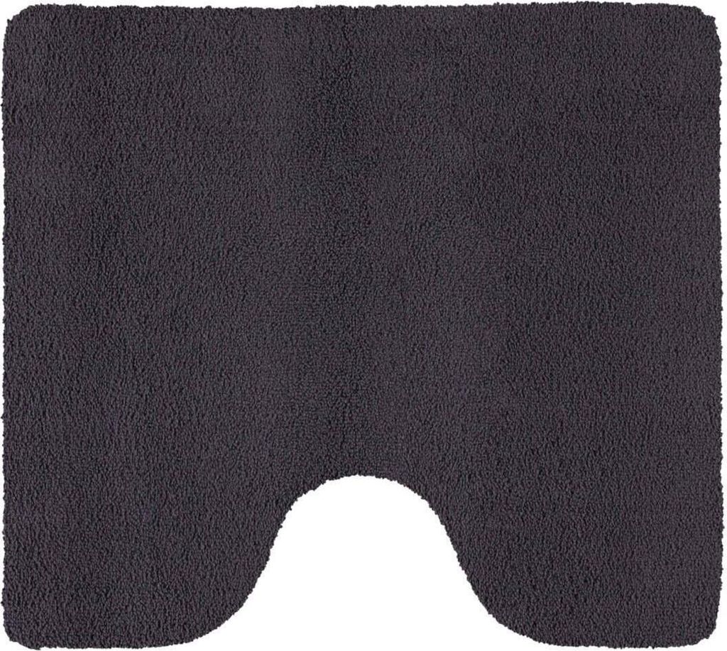 Rhomtuft Badteppich Square Umrand. eckig 55 x 60 cm Farbe zinn