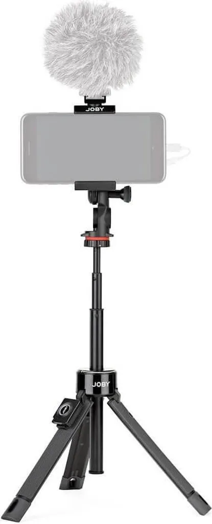 Mini trépied télescopique Joby GripTight PRO TelePod noir avec Bluetooth - 10