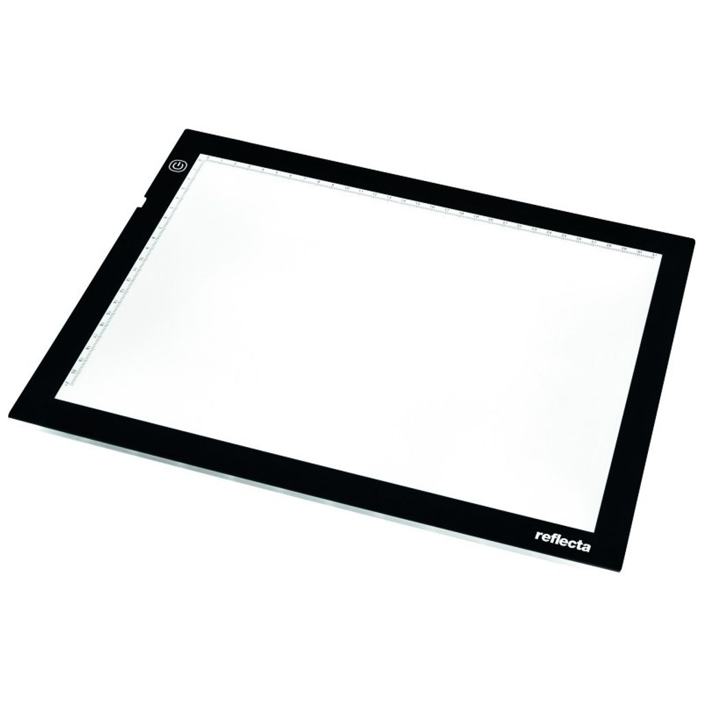 Reflecta LED Light Pad A4 Super Slim noir cadre photo Image du produit 