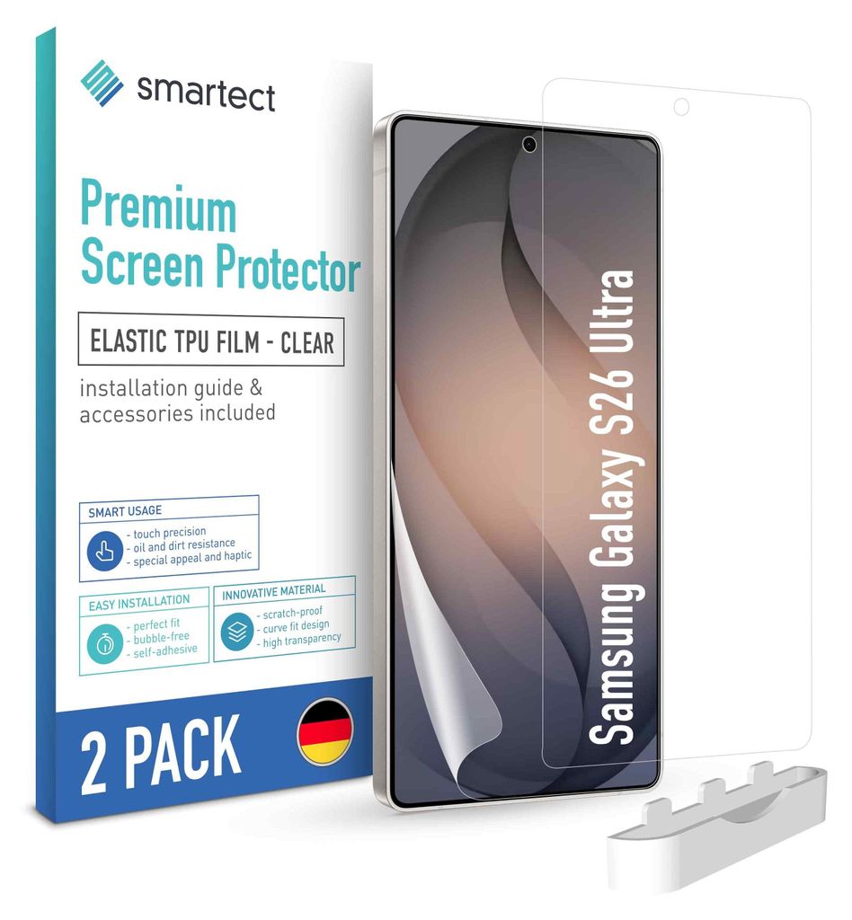 2x TPU Schutzfolie Klar Samsung Galaxy S26 Ultra Produktbild 