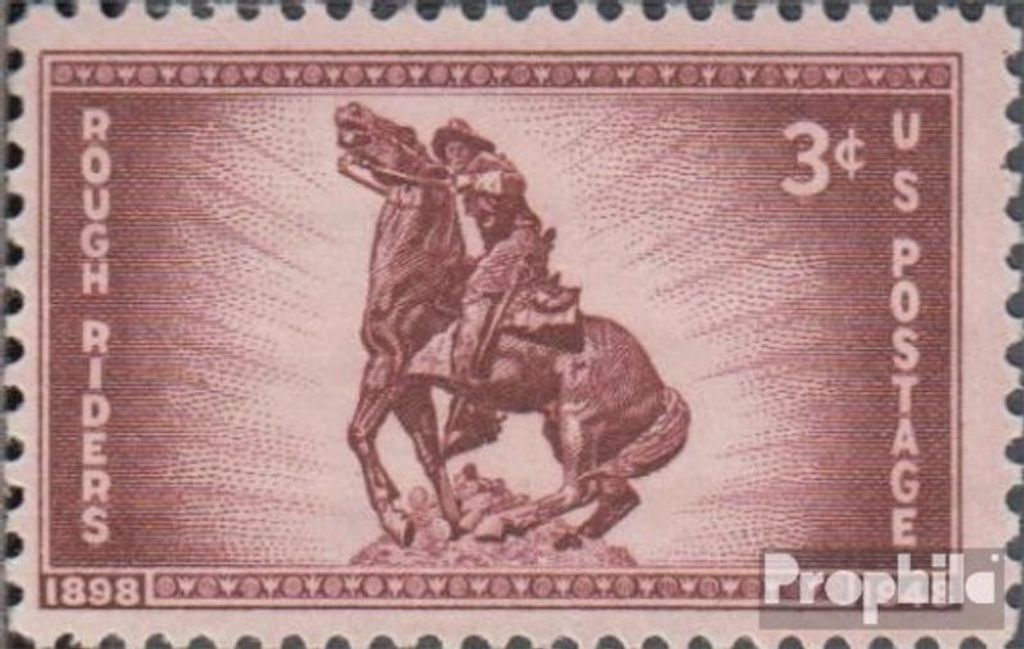 Briefmarken USA 1948 Mi 586 (kompl.Ausg.) postfrisch Freiwillige Kavallerietruppe