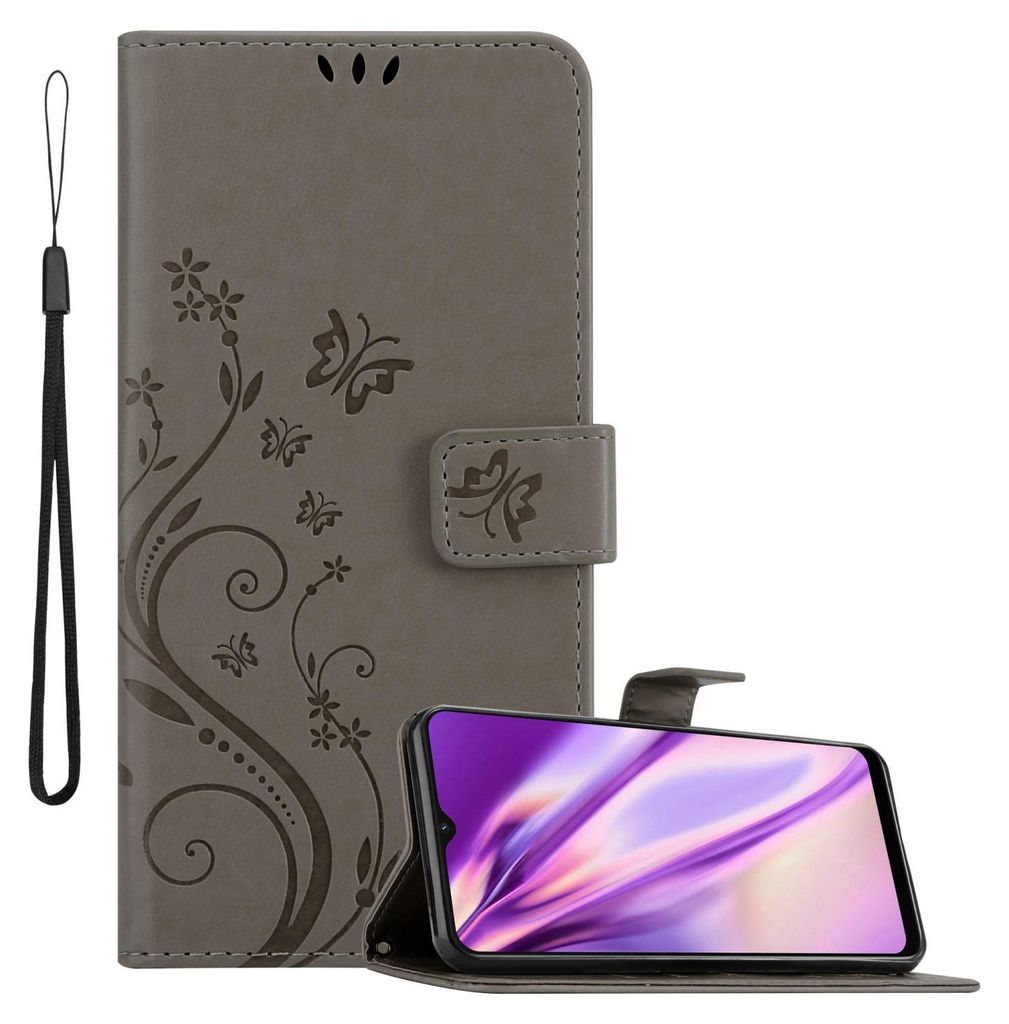 Cadorabo Hülle für Oppo A16s / A54s Schutz Hülle in Grau Produktbild 