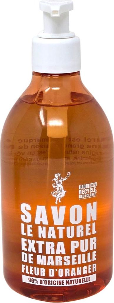 Savon le Naturel Marseille Seife Fleur d'Oranger 500ml – Produktbild 