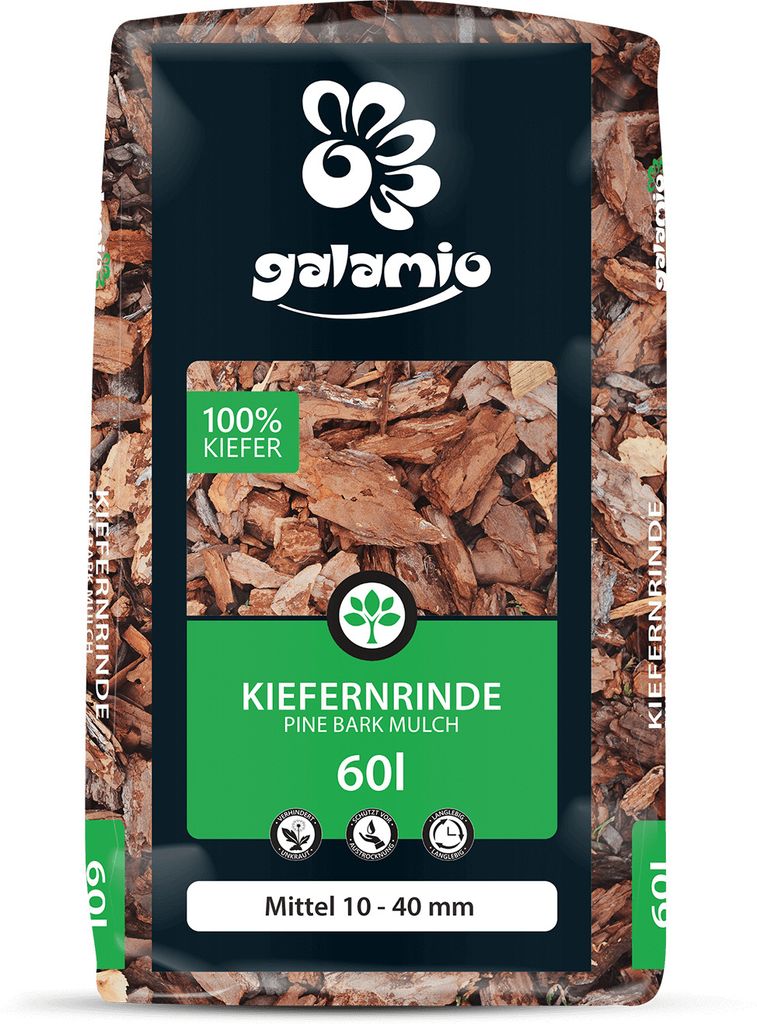 Galamio Rindenmulch Kiefer Mittel 60l x 13 Kaufland.de