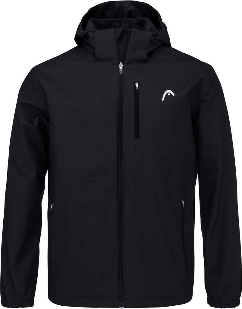 HEAD Coach Jacket Men Gr. L Trainingsjacke Herren - Schwarz